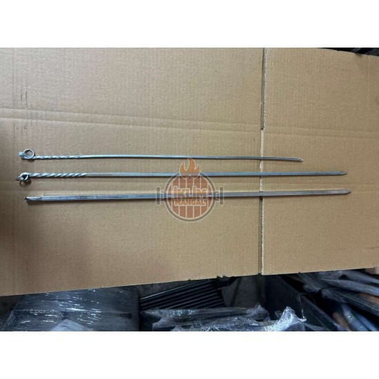 7x7 mm Kalın Kare ŞİŞ 6 adet