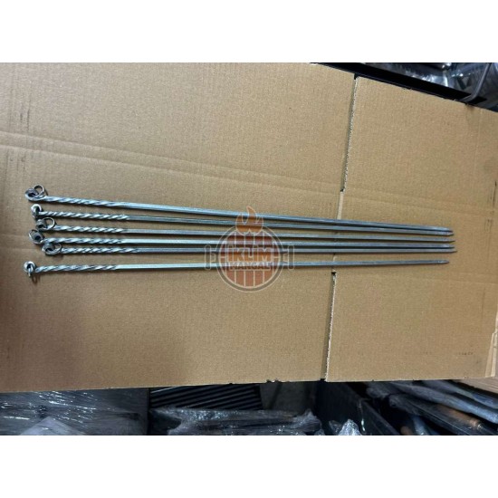 4x4 mm Kalın Kare ŞİŞ 6 adet