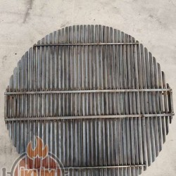 70 cm çapında demir döküm ızgara 