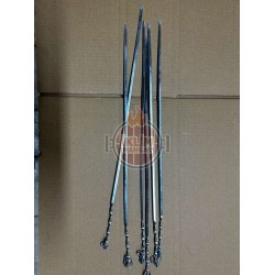 50 cm Yassı Kanat Tavuk Ciğer Et Paslanmaz Şiş KALIN ,ETLİ MALZEME