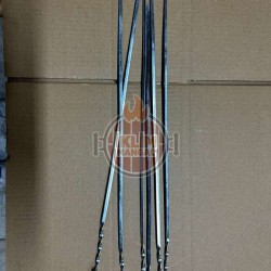 50 cm Yassı Kanat Tavuk Ciğer Et Paslanmaz Şiş  ,ETLİ MALZEME