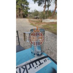 Közmatik , kömür dökme ,kovası Kömür matik , kömür tutuşturma bacası