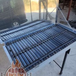 45x80 Krom Masa içi, Evye İçi , Mermer İçi Gömme Mangal