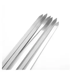 60 cm Paslanmaz Yassı Adana Kebap Şişi