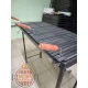 50x100x90 Ayaklı Mangal Oluklu Demir Mangal