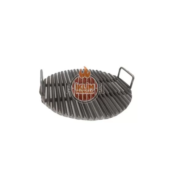 34,5 cm Daire demir  Döküm Weber, blooma, eiger  universal  Izgara